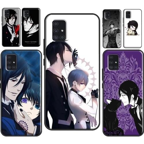 Sebastian Black Butler Case For Samsung A51 A71 A11 A31 A41 A20e A21S A01 A02S A50 A40 A70 A12 A52 A72 A32 Cover