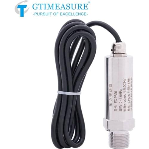 Pressure Transmitter Sensor Water Liquid Oil -100KPa-0-100MPa 4-20mA 0-5/10V 24VDC