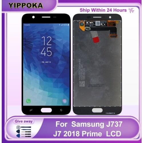 5.5"Original For Samsung Galaxy J737 LCD J7 2018 Prime Display Assembly Parts For Samsung J737A J737A J737P J737V J737T Display