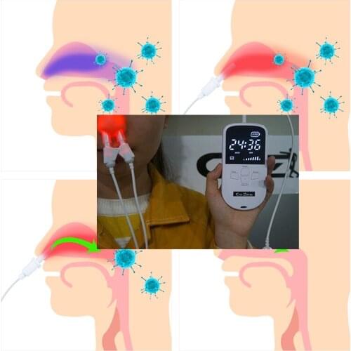 Nose Rhinitis Sinusitis Cure Therapy Massage Hay Fever Low Frequency Body Massage Health Care