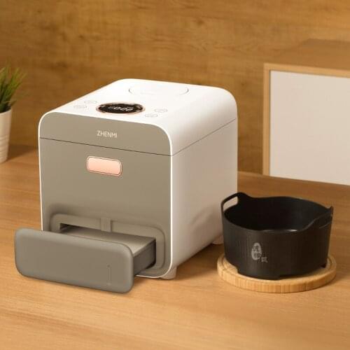 Double Pot Sugarless Lady Slim Automatic Rice Cooker Household Drain Rice Cooking Steamed Machine Smart Home 3L Calories Less