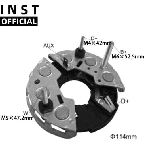 ALTERNATOR GENERATORS RECTIFIER BRIDGE FOR BR667 1 127 320 667 6156187 86AB10304AA 135890 RB-38H