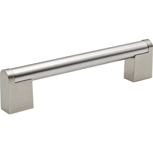 Goldenwarm Brushed Nickel Stainless Steel Cabinet Handles Hole Centers 96mm~320mm Kitchen Door Drawer Pulls 15 Pieces