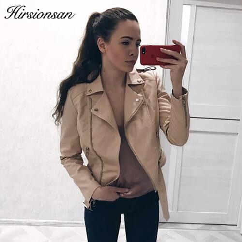 Hirsionsan Women's Short Jackets