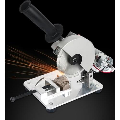 DIY Micro Cutting Machine Woodworking Mini-Table Type Metal Cutting Machine Electric Circular Saw Cutting Aluminum Machine