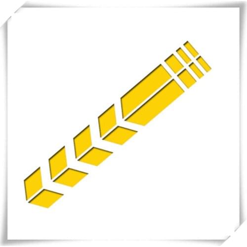 Motorcycle Waterproof Safety Warning Arrow Tape sticker for SUZUKI GSXR1000 GSXR600 GSXR750 GSR600 GSR750 GSX-S750