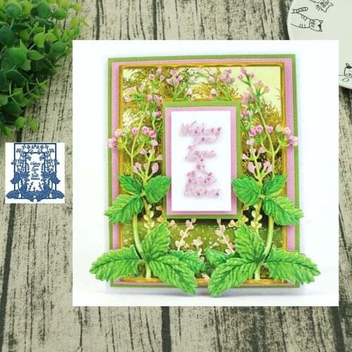 New Dies 2020 Metal Cutting Dies Flower vine background diy photo album Scrapbooking Stencil Die Cuts Card Making