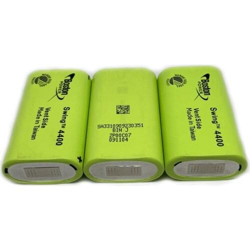 New Original Battery 4400 For BOSTON SWING 4400mAh 3.7V Low Temperature Fuel Lithium Batteries Cell 13A Discharge