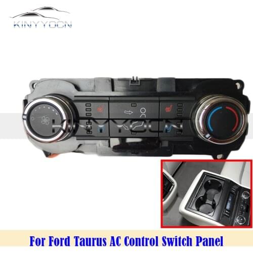For Ford Taurus Air Conditioner Control Switch Panel AC Warm Air Heater Knob Air-Condition Button Knob Rear
