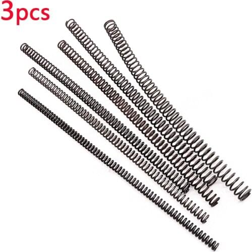 3pcs 65Manganese Steel Compression Spring 0.3 0.4 0.5 0.6 0.7 0.8mm Wire Dia Y Type Long Spring 3-10mm Outer Dia 305mm Length