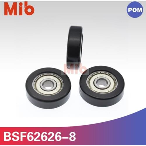 1pcs 626-2z ball bearing inner diameter 6mm outer diameter 26mm small size flat type pulley BSF62626-7 BSF62626-8 BSF62626-10