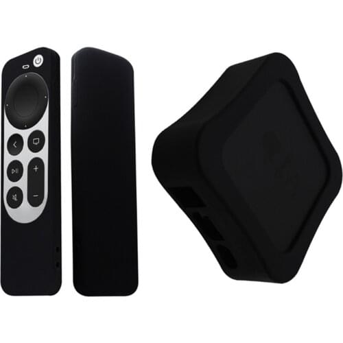 Silicone case for Apple TV 2021 new Remote Control Waterproof Dust Storage Protective Anti Slip for Apple TV 4K Remote Control