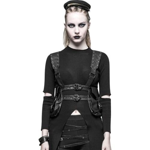 Medieval vintage steampunk leg steampunk retro rock retro Goth belt bag backpack motorcycle vest bag