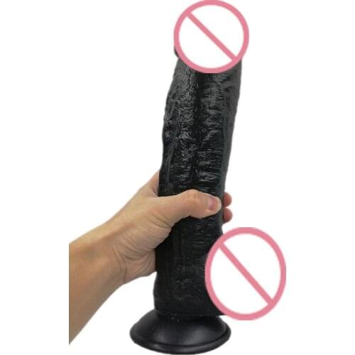 Super Thick and Big 32*6.8CM Realistic Dildos With Suction Cup Male Artificial Penis Dick Woman Masturbator Sex Toys For Women