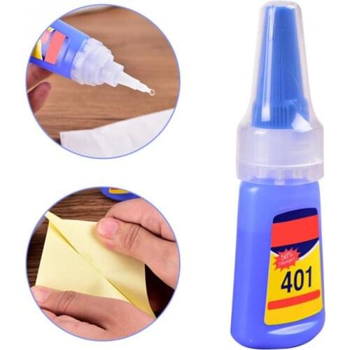 401 Rapid Stronger Super Glue Fix Instant Fast Adhesive Bottle Multi-Purpose Handmade Jewelry Stone Quick Dry Universal #1025