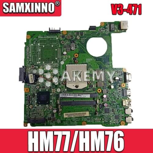 V3-471 DAZQSAMB6E1 motherboard For Acer Aspire E1-431 E1-471 E1-431G E1-471G V3-471G laptop original Test motherboard HM77/HM76