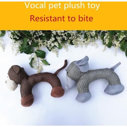 High Quality Funny Cartoon Animal Modelling Vocal Pet Toys for Pet Dogs Teddy Puppies Cats Training Molars Tear-resistant Toys