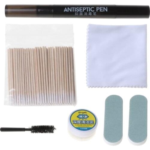 1Set Durable Cleaning Pen Kit Clean Brush Cotton Stick Cleaner for airpods 1/2 Wireless Earphones Charging Box Accessories