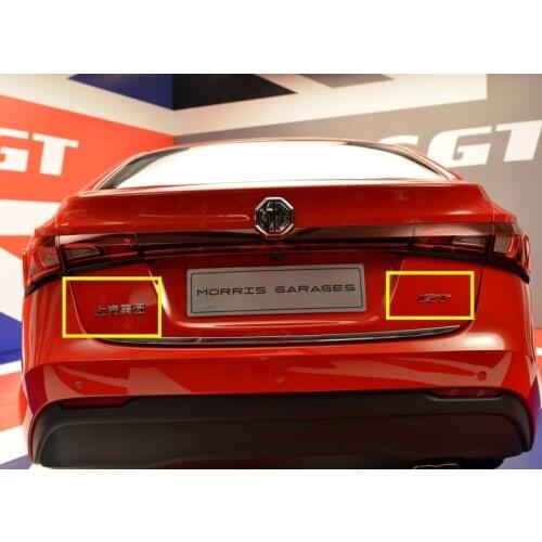 1pcs MG GT LOGO Rear Door back side Postscript for Chinese SAIC ROEWE MG GT Auto car motor parts