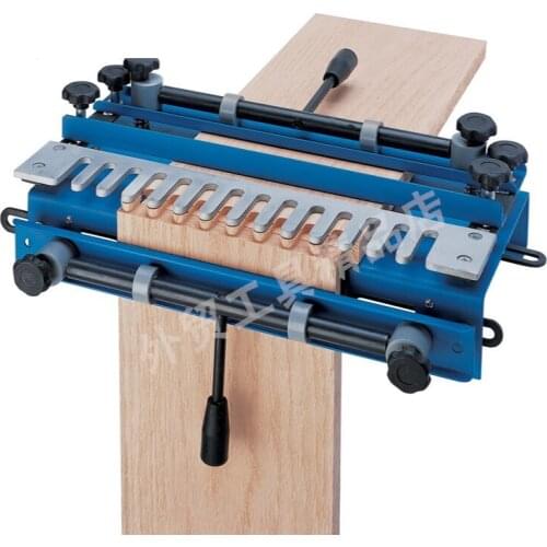 12 Inch Woodworking Dovetail Machine Wood Dovetail Jig Portable Machine Semi-Permeable Die-Cast Joint Mortising Carpentry Tool