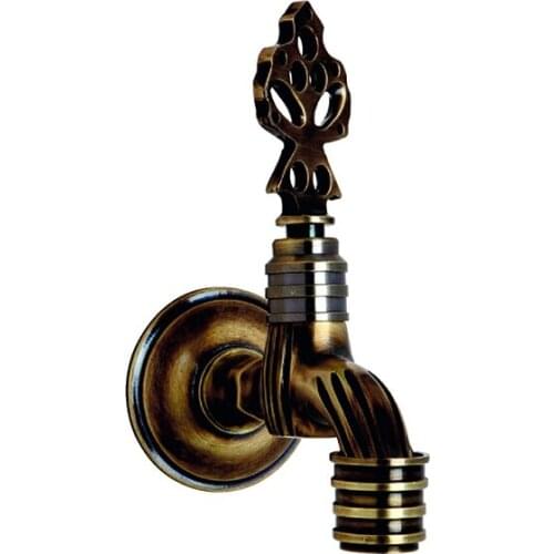 3/4 Perlatörlü Osmanlı Musluğu Antik