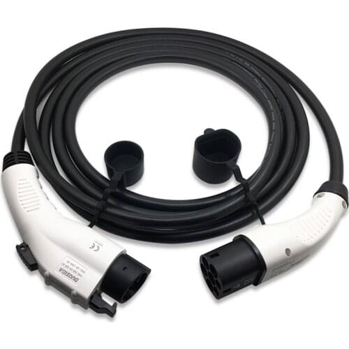 5 meters 16A j1772 type1 to 62196 type2 EV Charging Cable