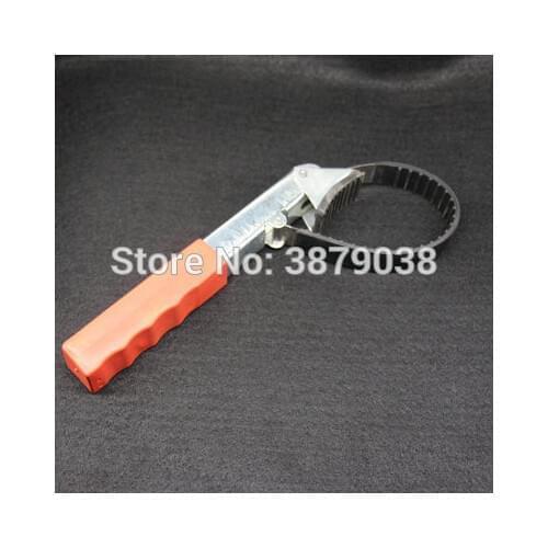 6-hole adjustable steel belt machine oil grid wrench filter wrench machine filter board mobile phone oil grid wrench T0246