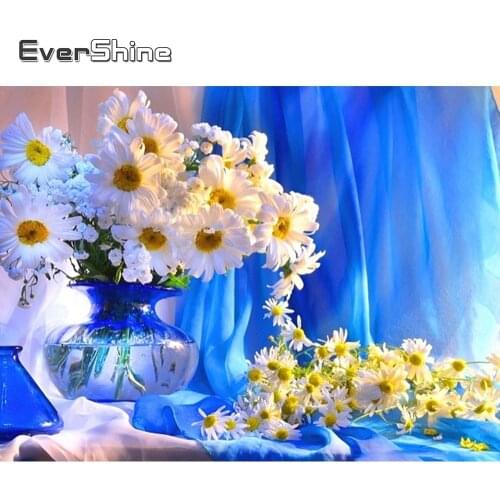 Evershine 5D Diamond Painting Flowers Full Drill Diamond Mosaic Cross Stitch Floral Diamond Embroidery Sale Wedding Decoration