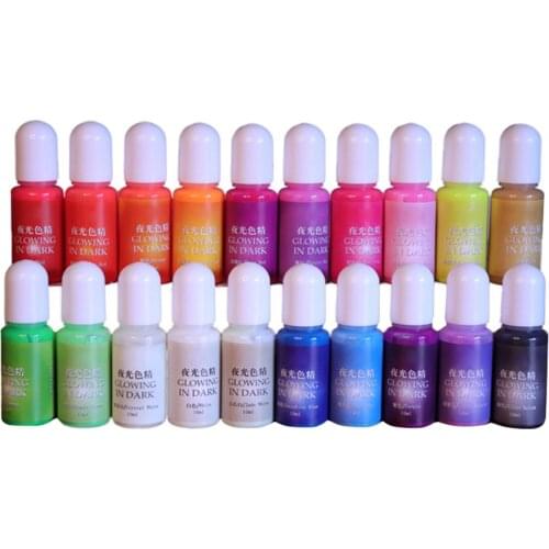 Glowing in dark High Concentration Epoxy Pigment DIY Mold Making Accessories 2019ing