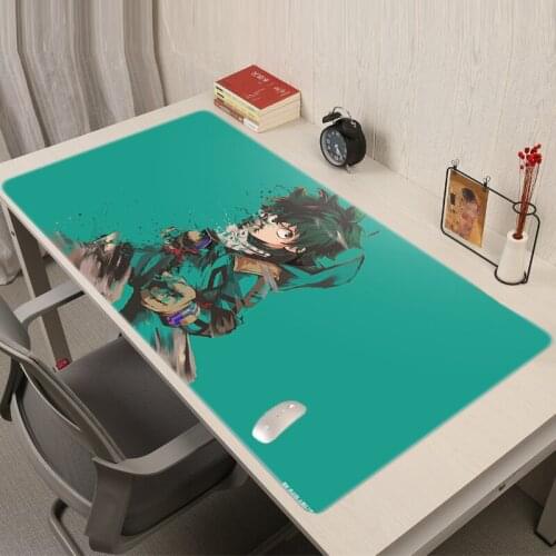 My Hero Academia Mousepad Gaming Mouse Pad Keyboard Pads Mat Varmilo Desk Anime Mats Mause Xxl Gamer Computer Accessories Cute