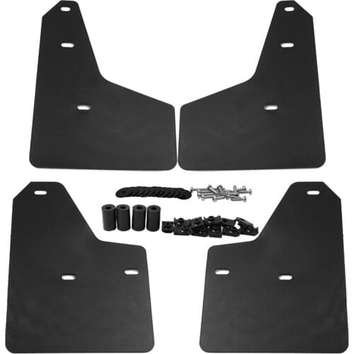 Set of 4 Mudguards Mudflaps Fender Skirts fits 2012+ Ford Focus MK3 Models