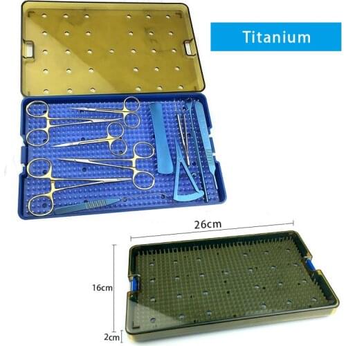 Double Eyelid Set Scissors Ophthalmic Tweezer Forceps Eyelid Eye Instruemnt