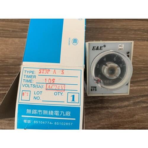 New authentic Wuxi radio factory time relay ST3PA-S AC24V 10S