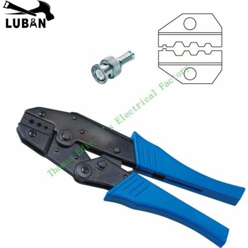 HS-02H2 EUROP STYLE RATCHET crimping tool for coaxial cable crimping plier multi tool tools hands pliers