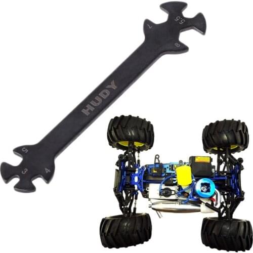 1Pc Multifunctional 6 in 1 RC Wrench Tool 3/4/5/5.5/7/8MM For Turnbuckles with Nuts