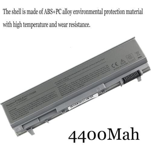 1PC New Laptop Battery Internal For Dell Latitude E6400 E6410 E6510 E6500 M2400 M4400 M4500