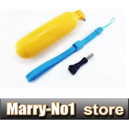 2pcs Gopro Float Bobber Go pro Handlebar Mount Gopro Monopod Floaty Tripod Grip Wrist Strap Screw For Gopro Camera Hero 3 3+ 2
