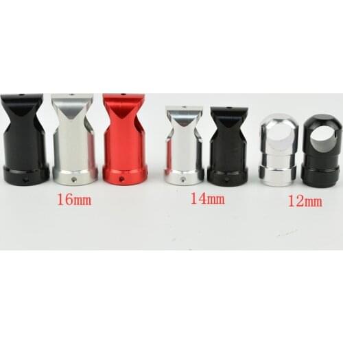 2PCSAluminum Alloy D12mm14mm 16mm 18mm 20mm carbon fiber tube tripod joint for multi-axis plant agriculturaluav