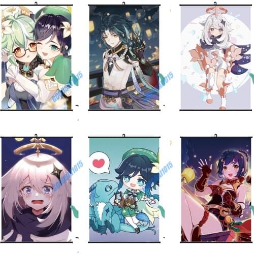 5d Diamond Painting Anime Game Genshin Impact DIY Mosaic Diamond Embroidery Full Boys Girls Room Home Decor Cross Stitch Kits
