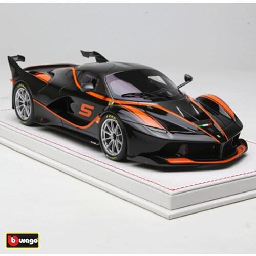 Bburago 1:18 FXXK 5 super sports car alloy car model simulation car decoration collection gift toy Die casting model boy toy