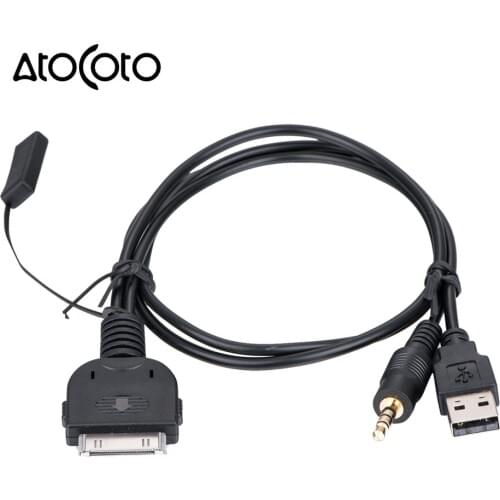 CD-IU51V for iPod USB 3.5mm interface Connection AV Cable Adapter for Pioneer AVIC-Z130BT HeadUnit
