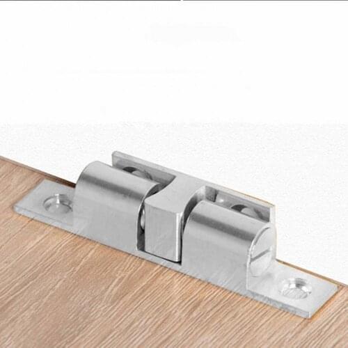 Door Catch Anti-rust Adjustable Zinc Alloy Tension Spring Ball Door Stop for Cabinet Cabinet Catches Furniture Hardware