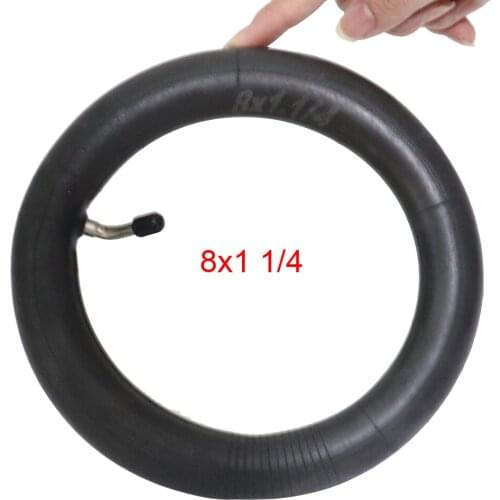 8 Inch 8X1 1/4 Scooter Inner Tube with Bent Valve Suits A-Folding Bike Electric / Gas Scooter Tube