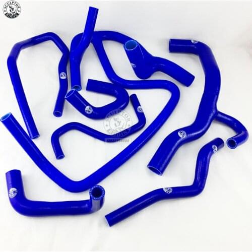 Silicone Radiator Hose Kit For Renault Clio MK1 I 16S/Williams MT 1.8L/2.0L 16V (7PCS) RED/BLUE/BLACK