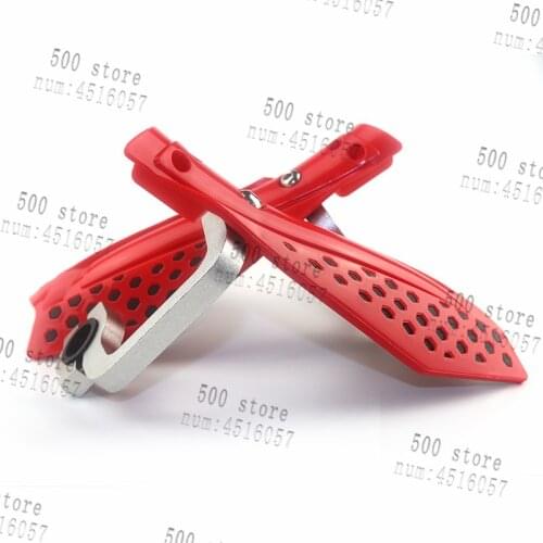 Red Motocross Handguard Hand Guard 22mm Handlebar Falling Protection For Motorcycle Pitbike Dirtbike Paramanos SX EXC ADV SMR