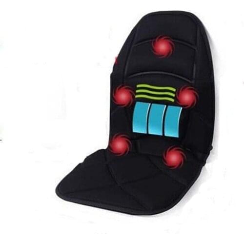 Massage Chair Cushion for Neck Shoulder Back Waist with Far Infrared Heating and Vibration Massage Heat Seat for Home Car Office