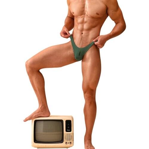 Fashion Mens Panties Sexy Man Underwear Men Briefs Modal Soft High Quality Male Underpants Bikini Cuecas Tanga Dropship AD314