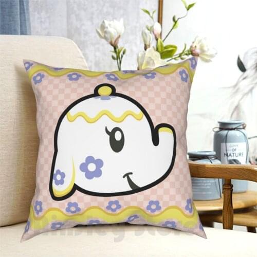 Tia Animal Pillow Case Printed Home Soft DIY Pillow cover Tia Animal New Leaf Animal New Leaf Wild World Tea Teapot