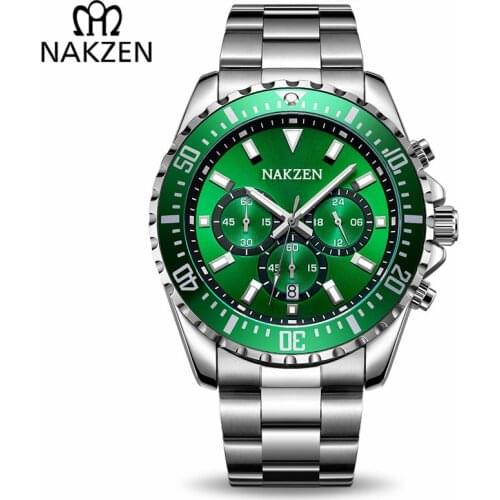 Часы с хронографом NAKZEN China At AliExpress