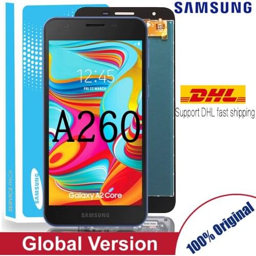 Original 5.0 inches replacement for samsung Galaxy A2 Core A260 A260F/DS LCD Display Touch Screen Digitizer Assembly